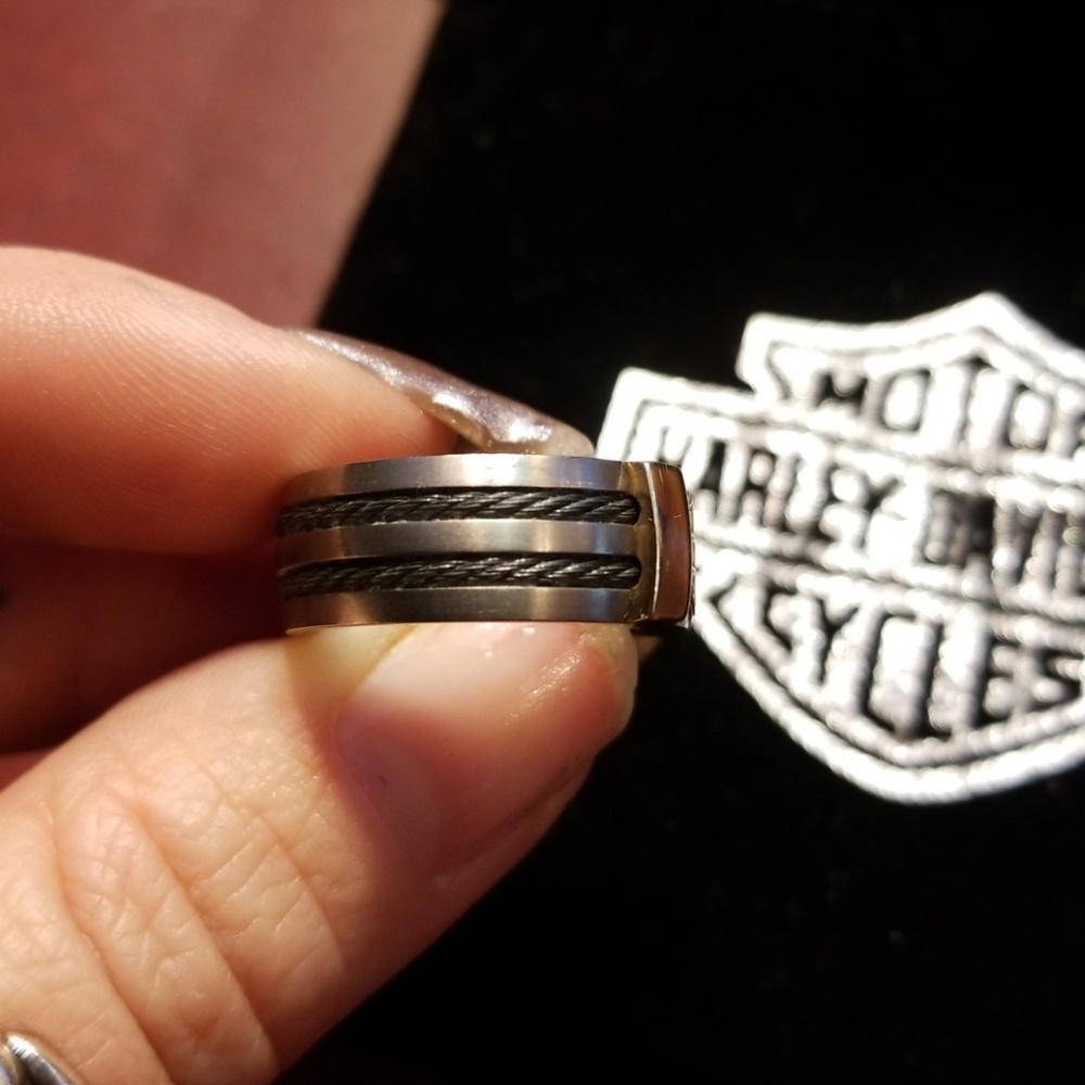 Harley Davidson Stamper ring. - Picture 4 of 8